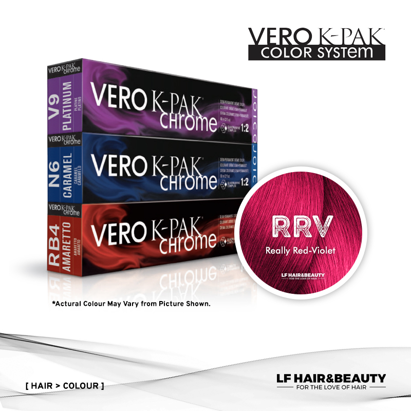 Joico Vero K-PAK Chrome RRV Demi Permanent - Really Red-Violet 60ml