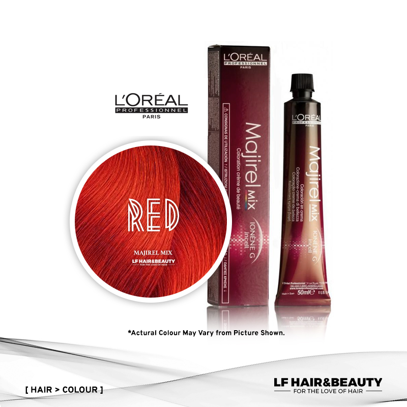 L'Oreal Majirel Mix Permanent Hair Color Red 50ml