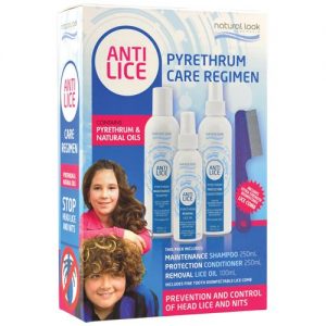 Natural Look Anti-Lice Pyrethrum Care Regimen Treatment Pack