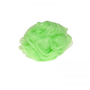 Mesh Cleansing Sponge – Lime Green