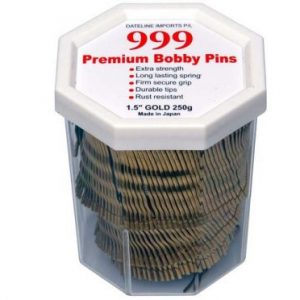 999 - Bobby Pins 1.5" Gold