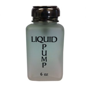 Glass Liquip Pump Bottle 6oz