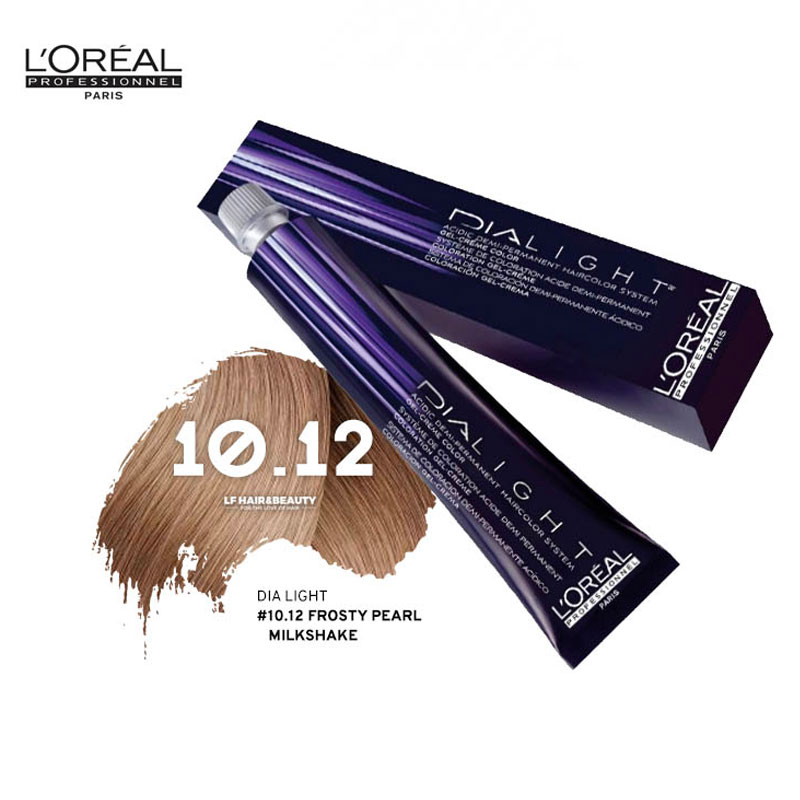 Loreal Dia Light Hair Colourant 10.12 Frosty Pearl Milkshake 50ml