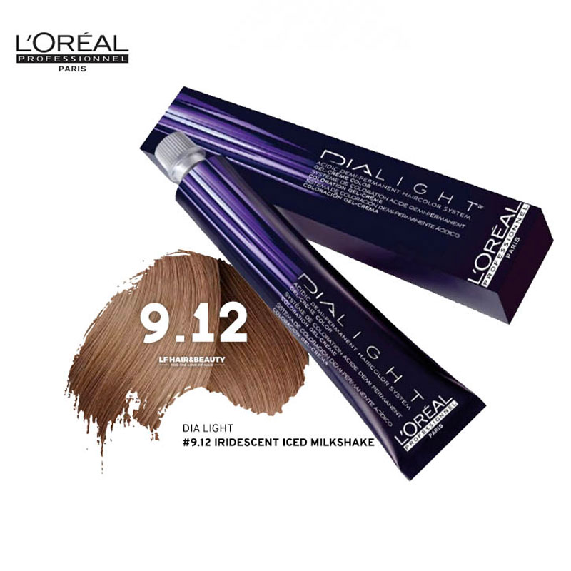 Loreal Dia Light Hair Colourant 9.12 Iridescent Iced Milkshake 50ml