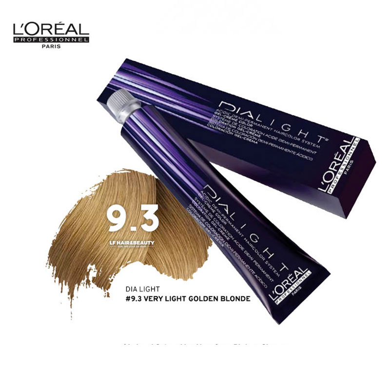 Loreal Dia Light Hair Colourant 9.3 Very Light Golden Blonde 50ml