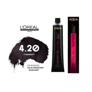 Loreal Dia Richesse Semi Permanent Hair Color 4.20 Iridescent Burgundy (DM5) 50ml