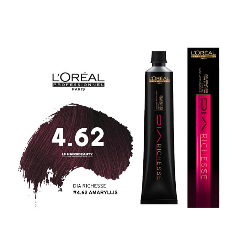 Loreal Dia Richesse Semi Permanent Hair Color 4.62 Amaryllis (DM5) 50ml