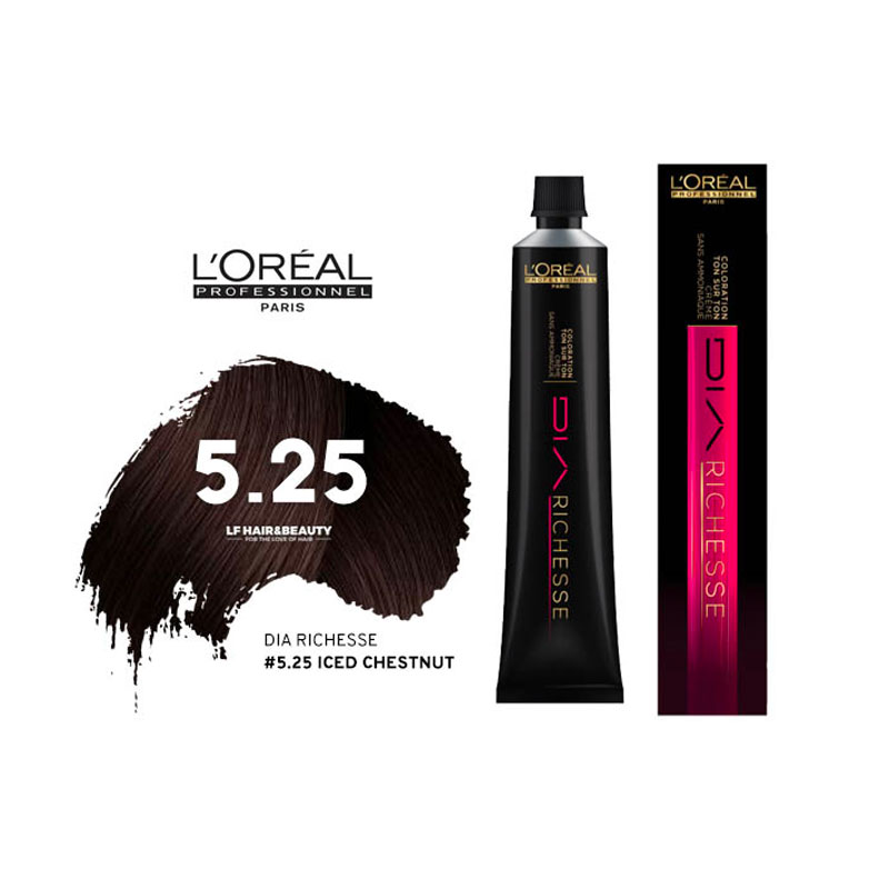 Loreal Dia Richesse Semi Permanent Hair Color 5.25 Iced Chestnut 50ml