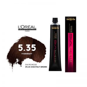 Loreal Dia Richesse Semi Permanent Hair Color 5.35 Chestnut Brown 50ml