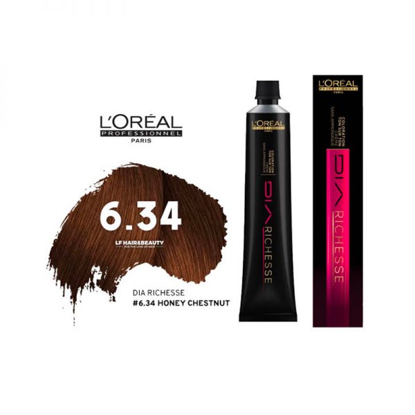 Loreal Dia Richesse Semi Permanent Hair Color  Mocha Cappuccino 50ml -  LF Hair and Beauty Supplies
