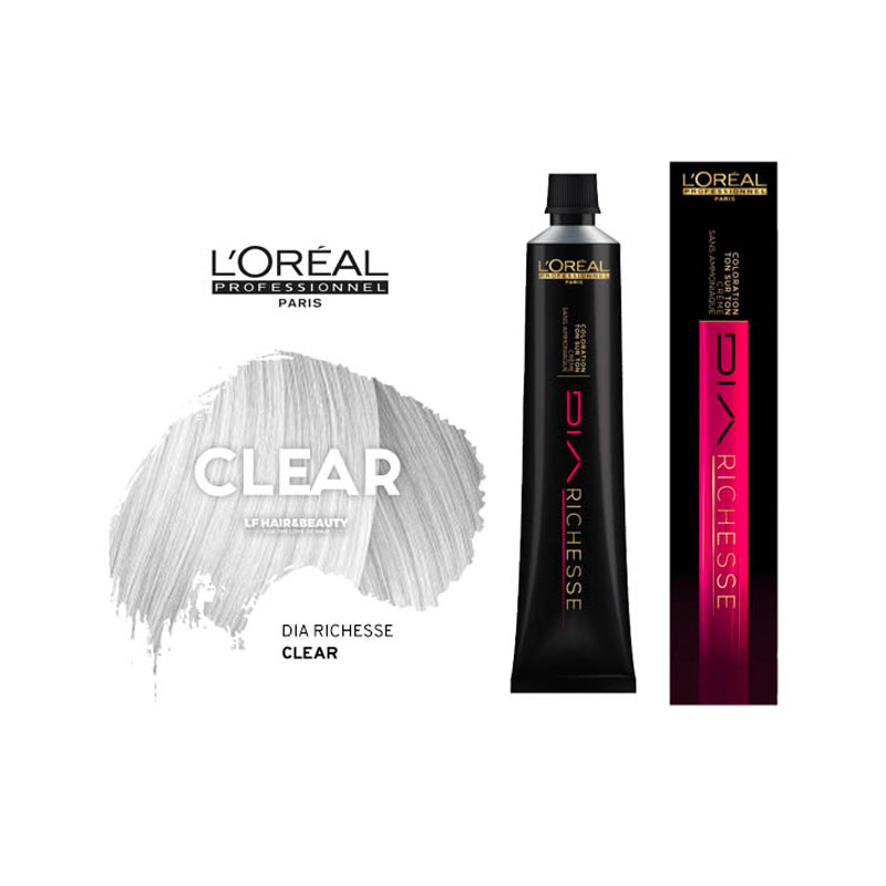 Loreal Dia Richesse Semi Permanent Hair Color Clear 50ml - LF Hair and  Beauty Supplies