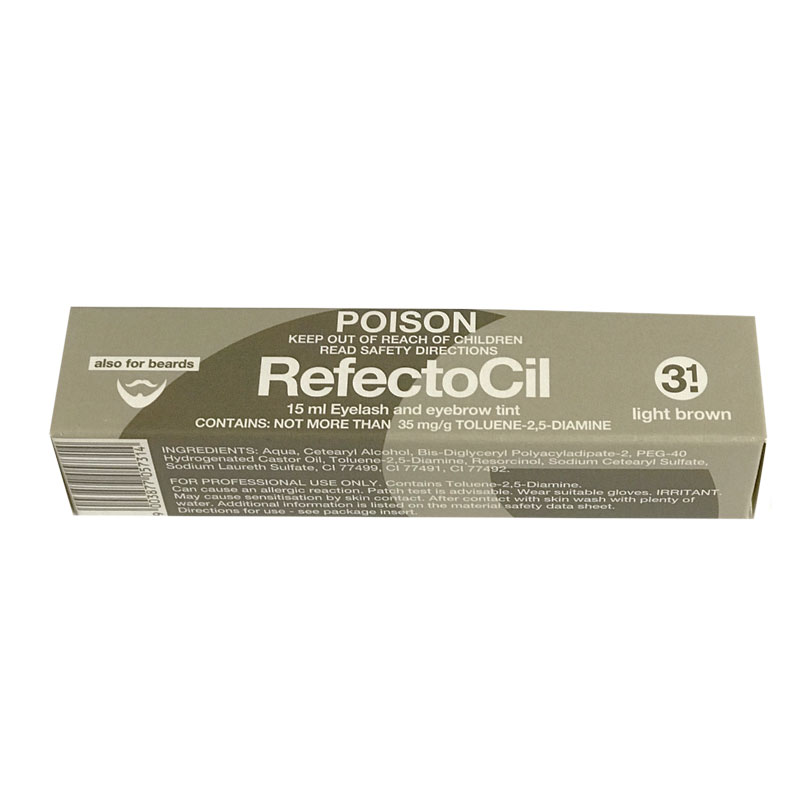 RefectoCil - Tint 15ml - #3.1 Light Brown