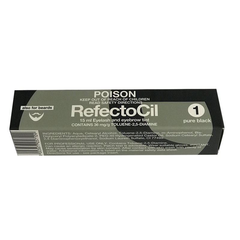 RefectoCil - Tint 15ml - #1 Black