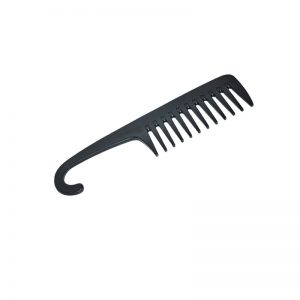 Black 12 Teeth Shower Comb