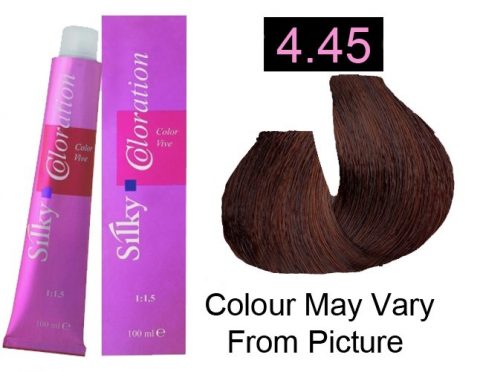 Silky /4CM Permanent Hair Color 100ml - Copper Mahogany Blonde - LF Hair  and Beauty Supplies