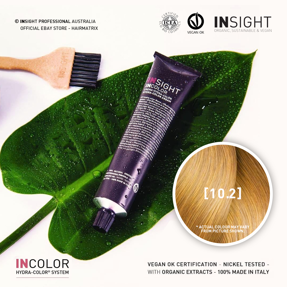 ***BUY 12 GET 2 FREE***Insight INCOLOR Hydra-Color Cream [10.2] Irisee Extra Light Blond 100ml