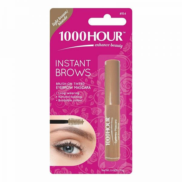 1000 Hour Instant Brows Mascara, Light Brown/ Blonde