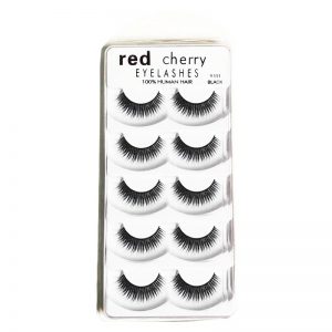 Red Cherry Eye Lashes - Black Y111