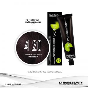 Loreal iNOA Permanent Hair Color 4,20 Extra Burgundy Brown 60g
