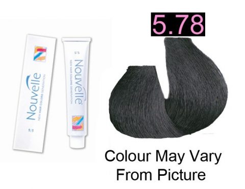 Nouvelle - Permanent Hair Color 5.78 Granite 100ml