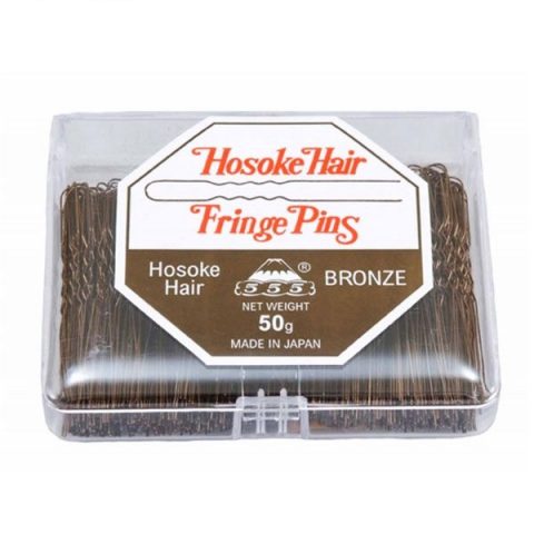 555 - Hosoke Hair Fringe Pins Bronze 2" 50g