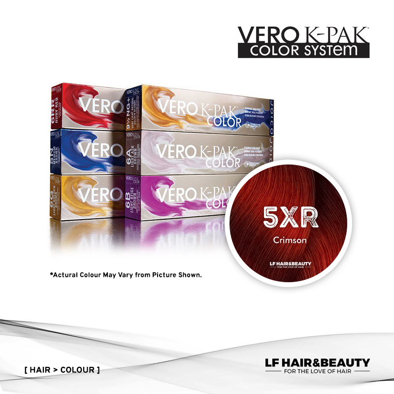 Joico Vero K-PAK Color 5XR Permanent Color - Crimson 74ml