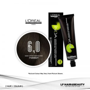 Loreal iNOA Permanent Hair Color 6,0 Fundamental Deep Cover Dark Blonde 60g