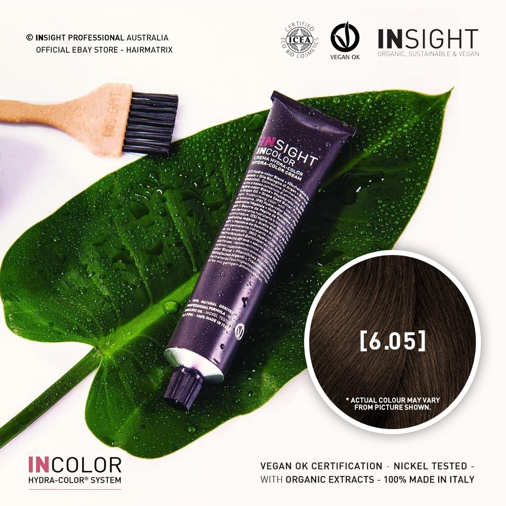 ***BUY 12 GET 2 FREE***Insight INCOLOR Hydra-Color Cream [6.05] Chocolate, Dark Blond 100ml