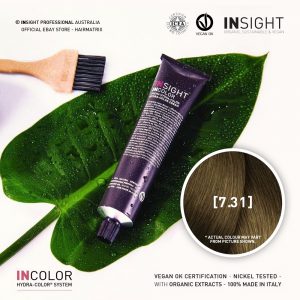 Insight INCOLOR Hydra-Color Cream [7.31] Beige Blond 100ml