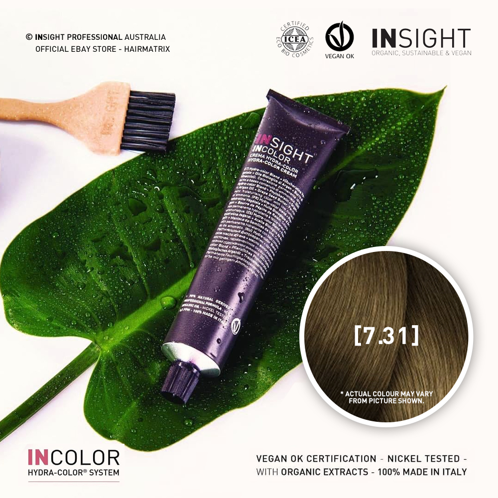 ***BUY 12 GET 2 FREE***Insight INCOLOR Hydra-Color Cream [7.31] Beige Blond 100ml