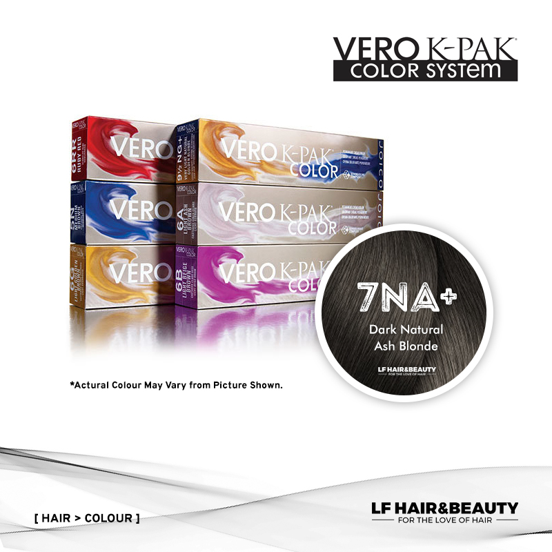 Joico Vero K-PAK Age Defy 7NA+ Permanent Color - Dark Natural Ash Blonde 74ml