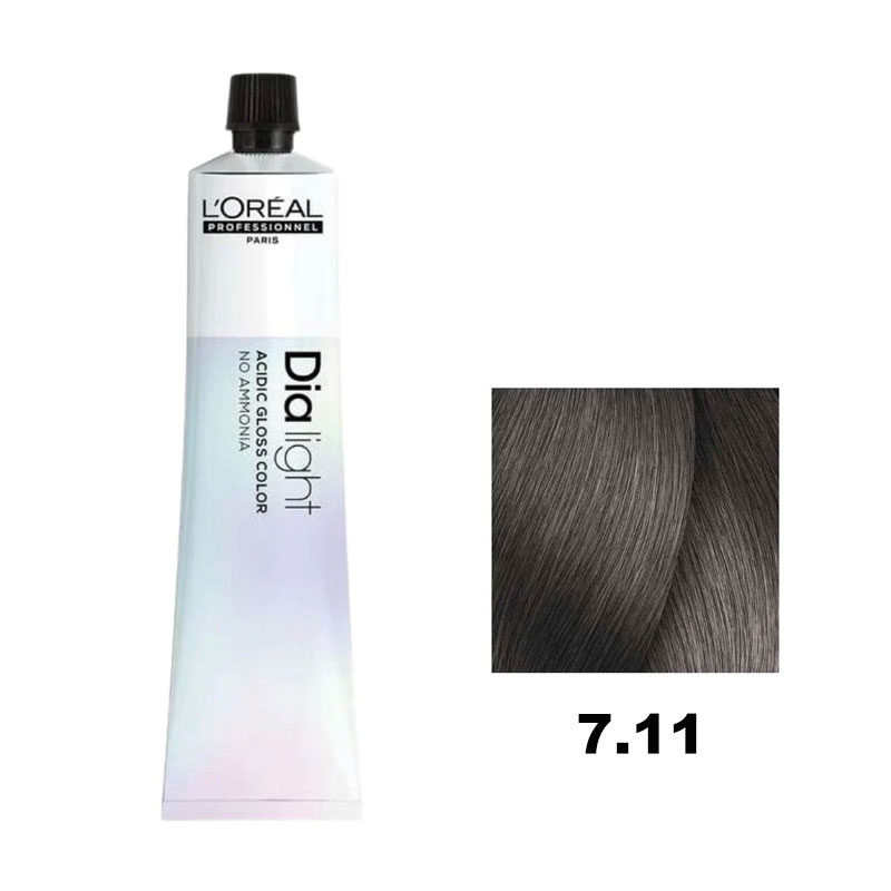 Loreal Dia Light Hair Colourant 7.11 Deep Ash Blonde 50ml