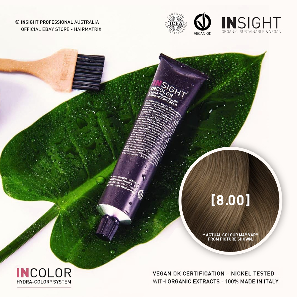 **Buy 12 get 1 Free** Insight INCOLOR Hydra-Color Cream [8.00] Natural Deep Light Blonde 100ml