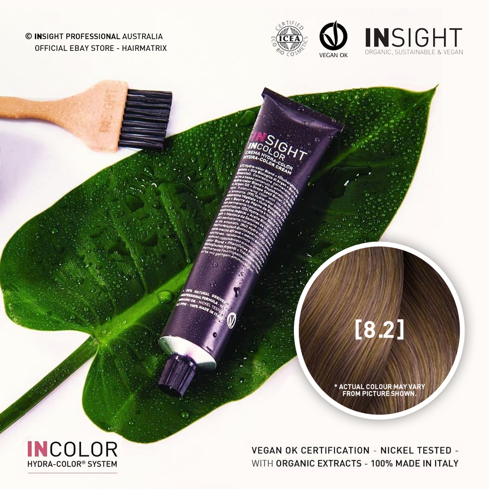 ***BUY 12 GET 2 FREE***Insight INCOLOR Hydra-Color Cream [8.2] Irisee Light Blond 100ml