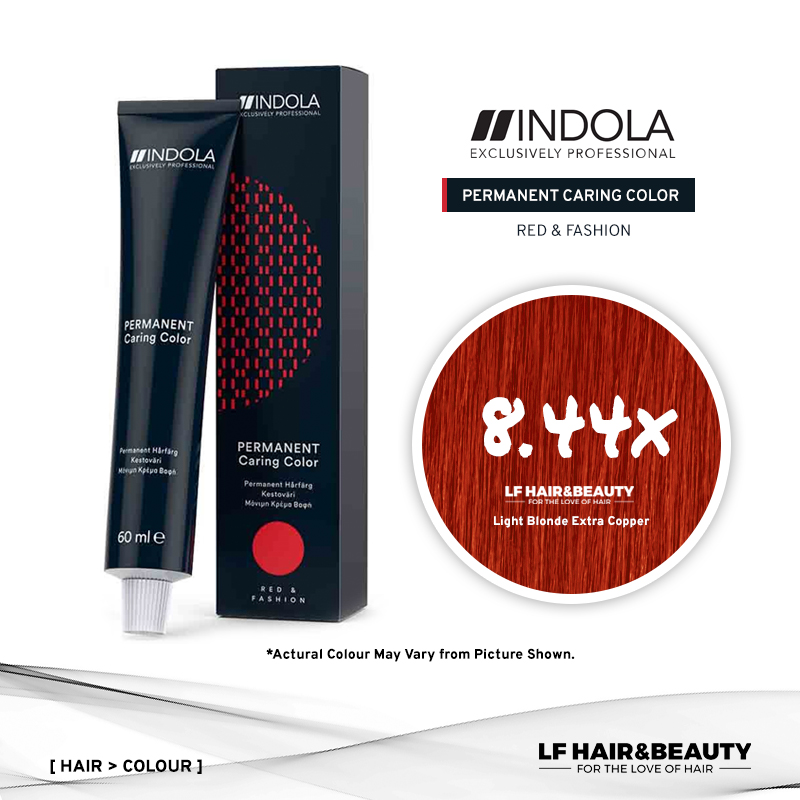 Indola Permanent Caring Color 8.44x Light Blonde Extra Copper 60ml