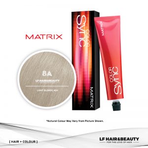 Matrix Color Sync Tone-On-Tone Hair Color 8A - Medium Blonde Ash 90ml