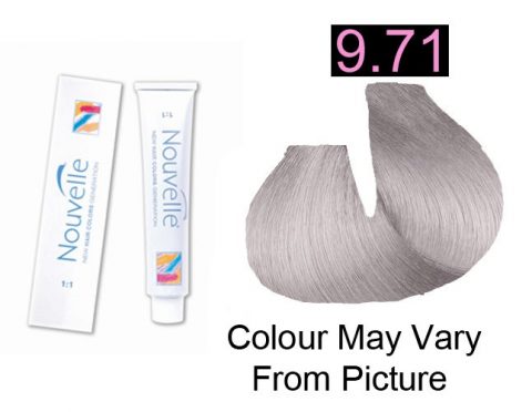 Nouvelle - Permanent Hair Color 9.71 Alabaster 100ml