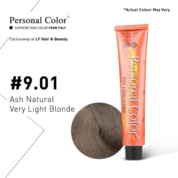 Cosmo Service Personal Color Permanent Cream 9.01 - Ash Natural Very Light Blonde 100ml