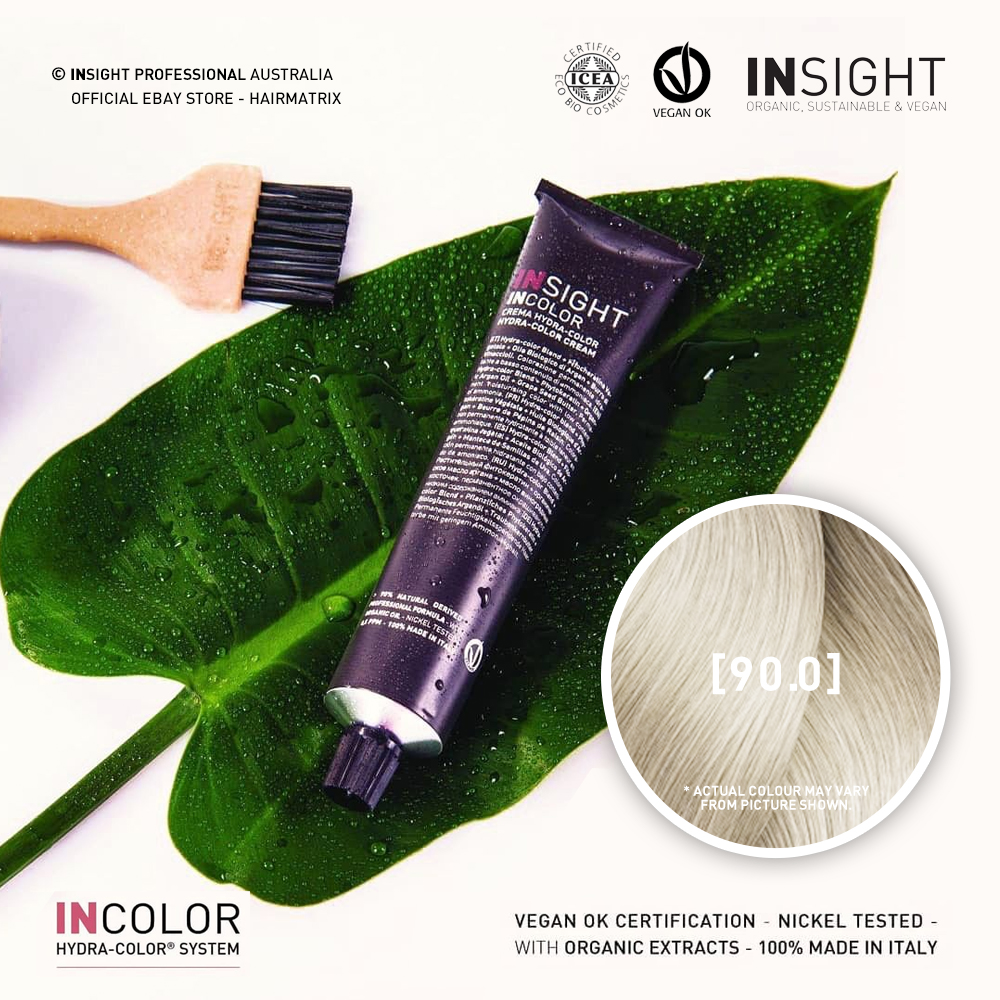 **Buy 12 get 1 Free** Insight INCOLOR Hydra-Color Cream [90.0] Natural Super Bleaching Blond 100ml