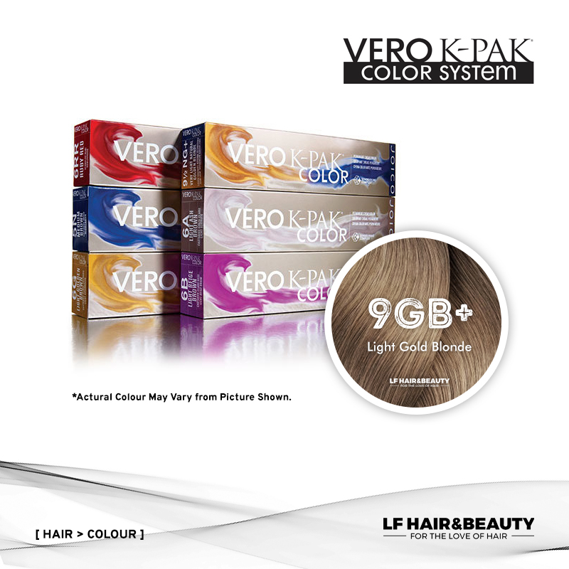 Joico Vero K-PAK Age Defy 9GB+ Permanent Color - Light Gold Blonde