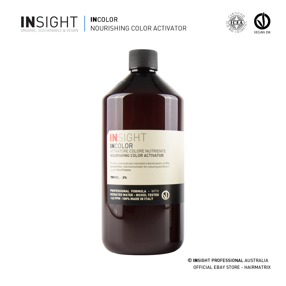 ***BUY 12 GET 3 FREE***INSIGHT INCOLOR Nourishing Color Activator 10vol. 3% 900ml