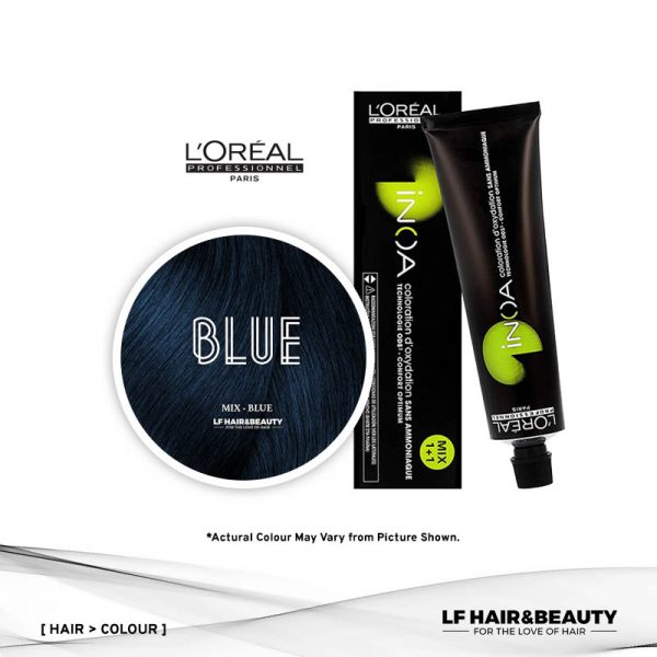 Loreal iNOA Permanent Hair Color Mix - Blue 60g