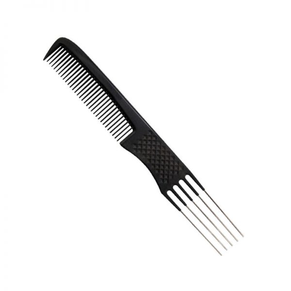 Carbon Combs - Teasing Comb with Stainless Steel Tails