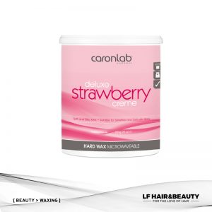 Caron Lab Deluxe Strawberry Creme - Microwaveable Strip Wax 800gm