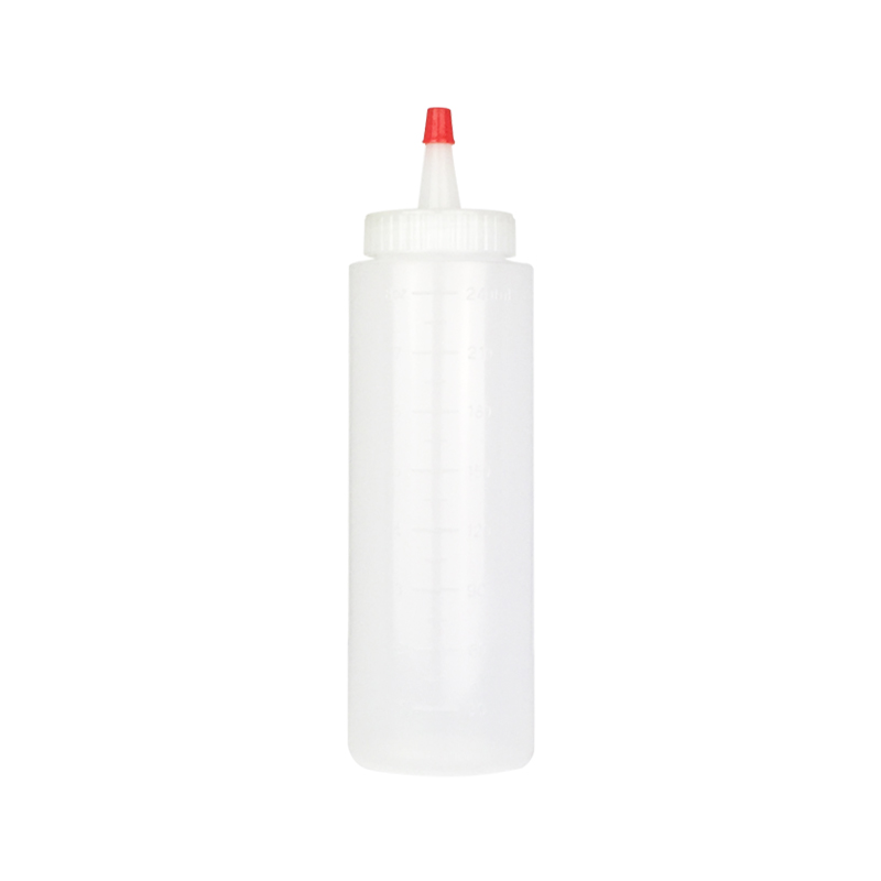 Plastic Squeeze Bottle 240ml with Measure