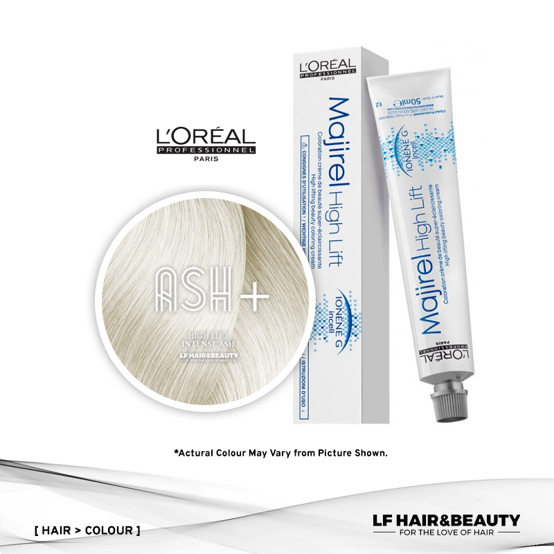 Loreal Majirel High Lift Permanent Hair Color HL Ash+ Intense Ash 50ml