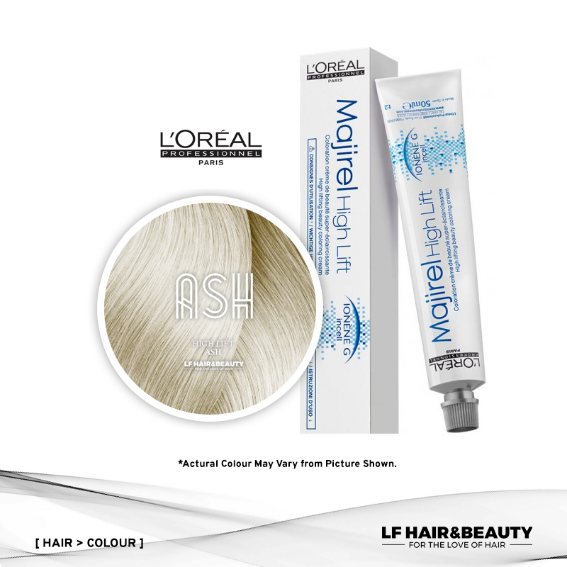 Loreal Majirel High Lift Permanent Hair Color HL Ash 50ml
