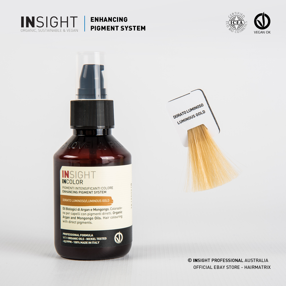 Insight INCOLOR Enhanced Pigment System - Luminous Gold 100ml
