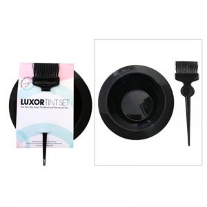 LUXOR Tint Set – Tint Bowl and Tint Brush - Black