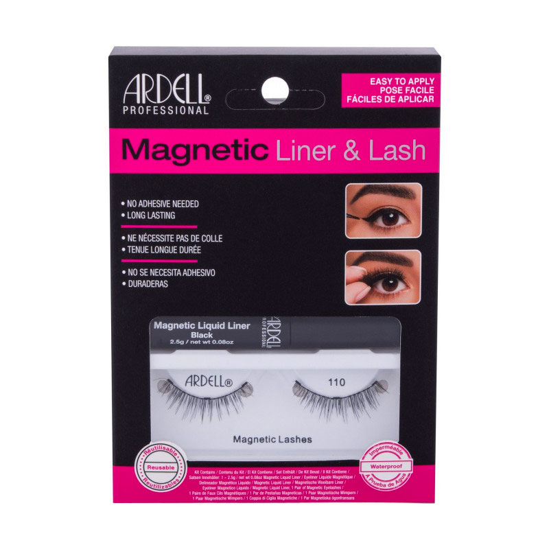 Ardell Magnetic Liner and Lash No. 110 - Long Lasting Effect - Waterproof